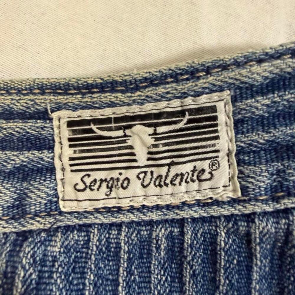 Sergio-valente Women's Blue and Navy Jeans
